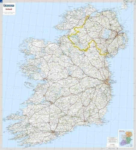MICHELIN Ireland map .